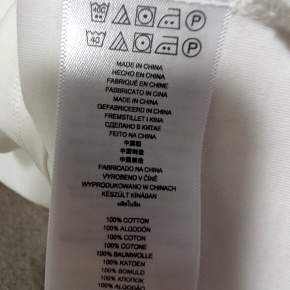 Michaels Kors Mens White Polo - Picture 3 of 3